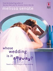 Whose wedding is it anyway? cover image