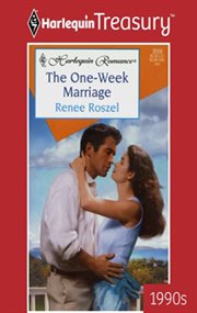 The one-week marriage cover image