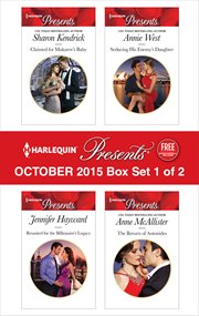 Harlequin presents October 2015. Box set 1 of 2 cover image