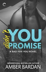 Didn't you promise cover image