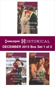 Harlequin historical December 2015. Box set 1 of 2 cover image