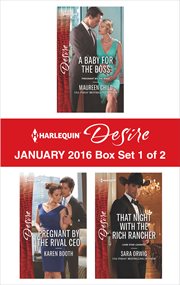 Harlequin desire January 2016. Box set 1 of 2 cover image