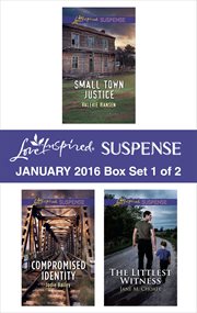 Love inspired suspense January 2016. Box set 1 of 2 cover image