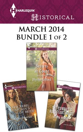 Cover image for Harlequin Historical March 2014 - Bundle 1 of 2