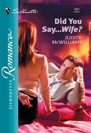 Did you say ... wife? cover image