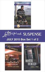 Love inspired suspense July 2015. Box set 1 of 2 cover image