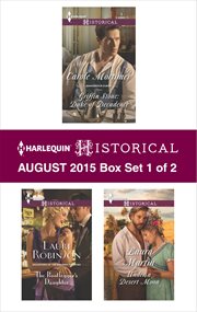 Harlequin historical August 2015. Box set 1 of 2 cover image
