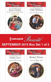 Harlequin presents September 2015. Box set 1 of 2 cover image