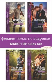 Harlequin romantic suspense March 2016 box set cover image