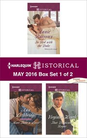 Harlequin historical May 2016. Box set 1 of 2 cover image