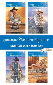 Harlequin western romance. March 2017 box set cover image