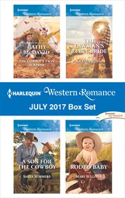 Harlequin western romance. July 2017, box set cover image