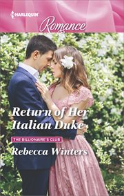 Return of her italian duke cover image