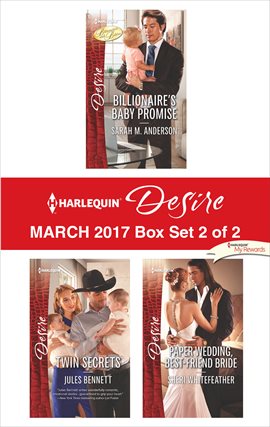Cover image for Harlequin Desire March 2017 - Box Set 2 of 2