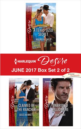 Cover image for Harlequin Desire June 2017 - Box Set 2 of 2