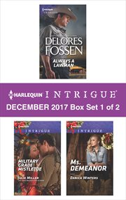 Harlequin Intrigue Decemeber 2017 : box set 1 of 2 cover image