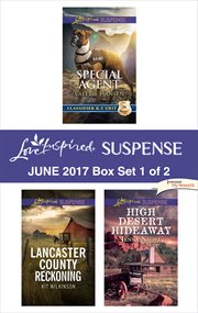 Harlequin Love Inspired Suspense June 2017. Box Set 1 of 2 cover image