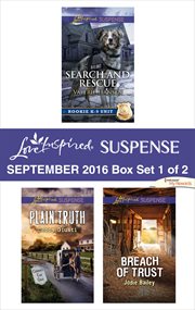 Harlequin Love Inspired Suspense September 2016 - Box Set 1 of 2 cover image