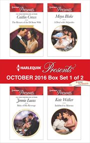 Harlequin presents October 2016. Box set 1 of 2 cover image