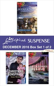 Love inspired suspense December 2016. Box set 1 of 2 cover image
