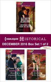 Harlequin historical December 2016. Box set 1 of 2 cover image