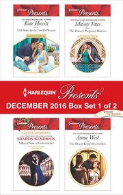 Harlequin presents December 2016. Box set 1 of 2 cover image