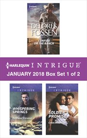 Harlequin intrigue January 2018. Box set 1 of 2 cover image