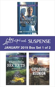Harlequin Love Inspired suspense January 2019. Box Set 1 of 2 cover image