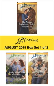 Love inspired August 2019 : the Amish bachelor's choice ; Rocky Mountain memories ; the cowboy's twin surprise. Box set 1 of 2 cover image