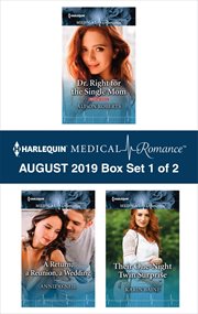 Harlequin medical romance August 2019. Box set 1 of 2 cover image