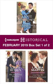 Harlequin historical February 2019. Box set 1 of 2 cover image
