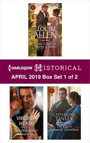 Harlequin Historical April 2019. Box Set 1 of 2 cover image