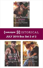 Harlequin historical July 2019. Box set 2 of 2 cover image