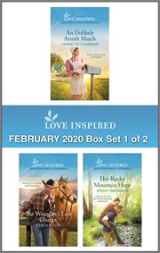 Love inspired February 2020 : an unlikely Amish match ; the wrangler's last chance ; Her Rocky Mountain hope. Box set 1 of 2 cover image