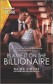 Blame it on the billionaire cover image