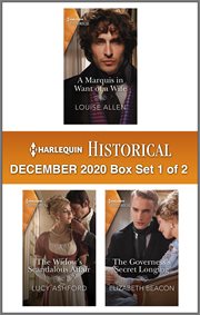 Harlequin Historical December 2020. Box set 1 of 2 cover image
