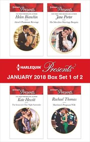 Harlequin presents January 2018. Box set 1 of 2 cover image