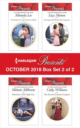 Cover image for Harlequin Presents October 2018 - Box Set 2 of 2