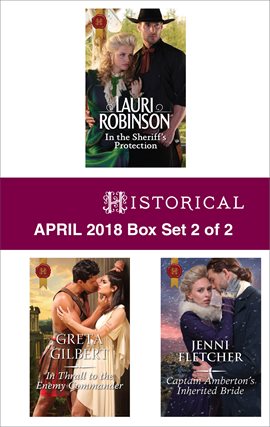 Cover image for Harlequin Historical April 2018 - Box Set 2 of 2