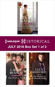 Harlequin historical July 2018. Box Set 1 of 2 cover image