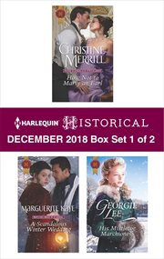Harlequin historical december 2018 - box set 1 of 2 cover image