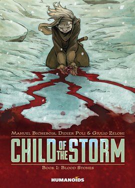 Niño de la Storm: Blood Stones, portada del libro