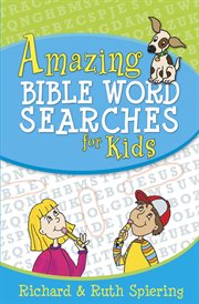 Amazing Bible word searches for kids cover image
