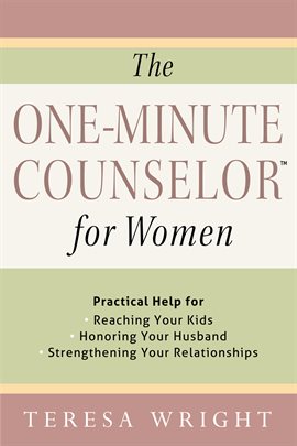Cover image for The One-Minute Counselor for Women