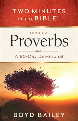 Cover image for Two Minutes in the Bible® Through Proverbs
