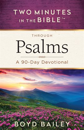 Cover image for Two Minutes in the Bible® Through Psalms