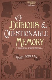 Of dubious & questionable memory cover image