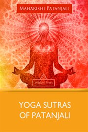 Yoga sutras of Patanjali cover image