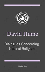 Dialogues concerning natural religion cover image