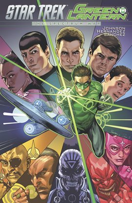 Cover image for Star Trek/Green Lantern: The Spectrum War